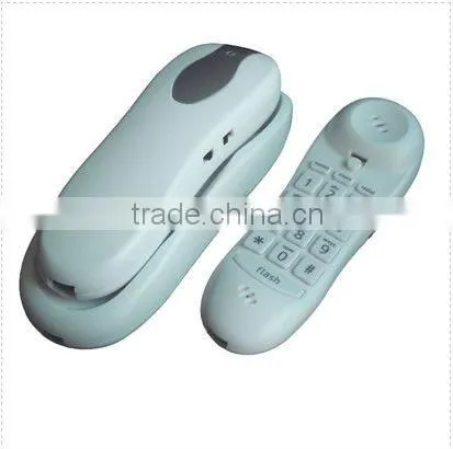 trim line phone with memory function for hotel or room use