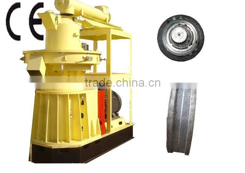 Rice husk pellet machine with CE