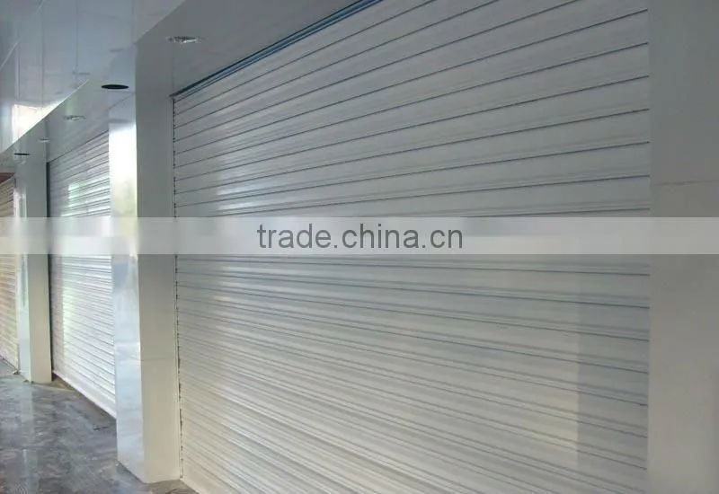 commercial used roller shutter stainless steel door foshan wanjia