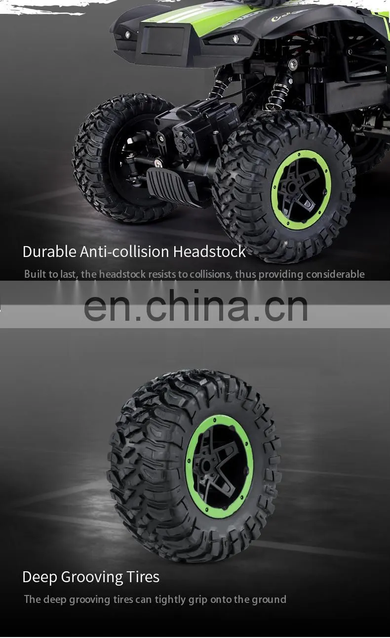 JJRC Q101 Big Rc Car Six-Wheel Drive Climbing Remote Control Cars 1/10 Off-Road Vehicle Children Outdoor Toy Gift