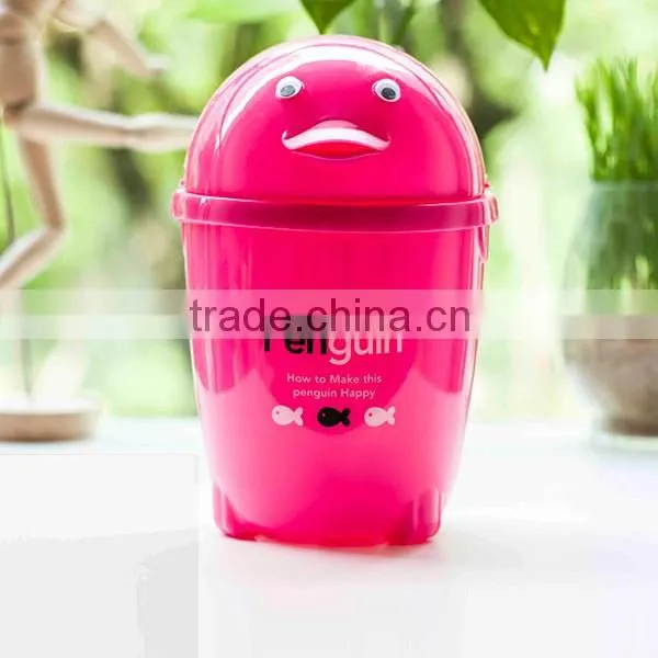 11L Cartoon duck shape design trash bin