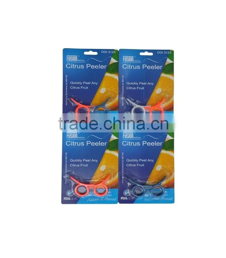factory directly plastic citrus peeler/snail shape Orange Citrus fruit Peeler