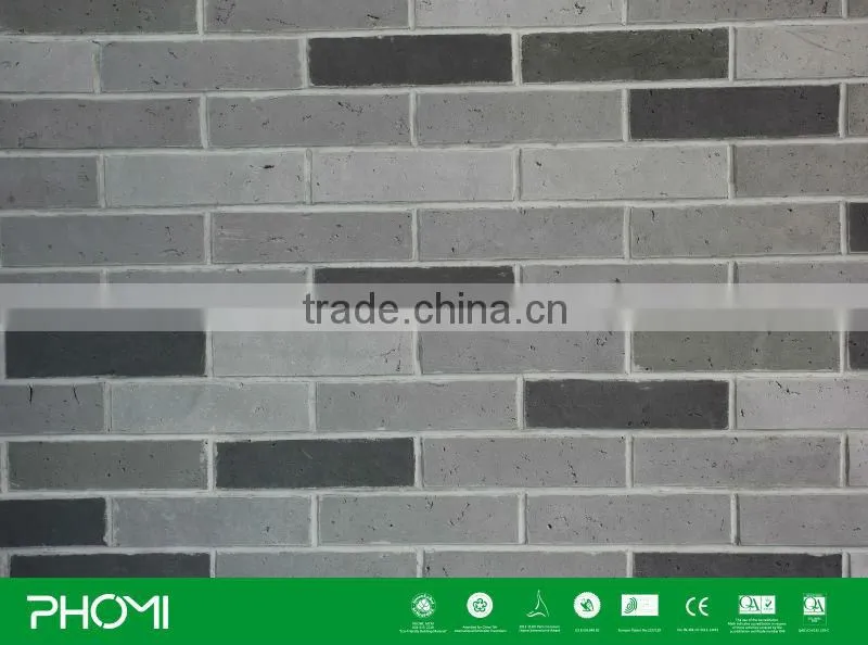 Flexible clay new arrival modern house design Wall Usage Clay Bricks