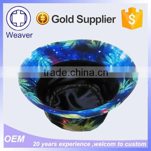Custom Floral Sublimation Galaxy Bucket Hat Caps For Sunhats