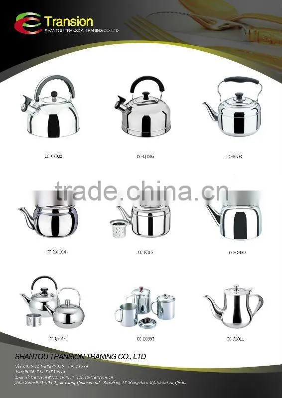 stainless steel tea kettle