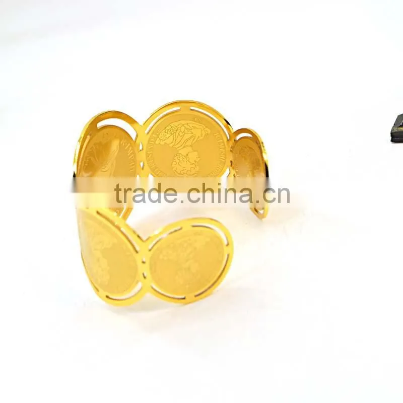 new products 2016 saudi gold jewelry hot selling stainless steel bangle