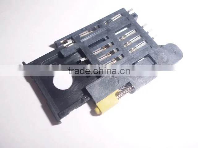 SIM gets stuck SIM card slot 6PIN Card reader 6PDraw-out type