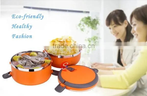 Take away food box stainless steel insulated lunch box for school