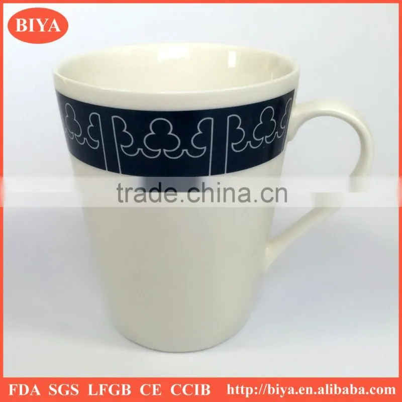bone china mug accept logo print with Small quantity coffee mugs for wholesale