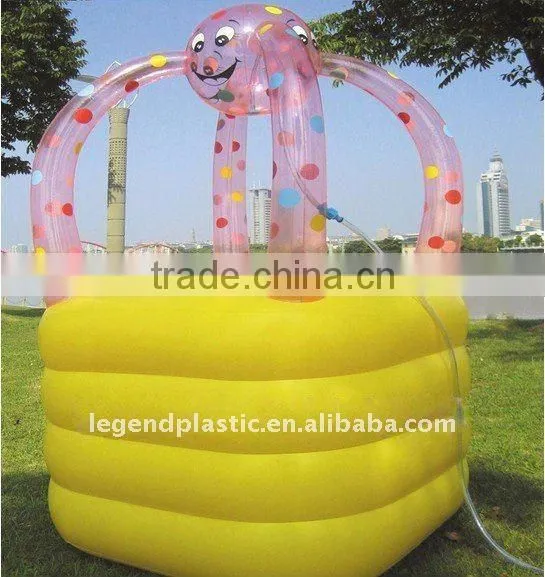 inflatable transparent swimming pool