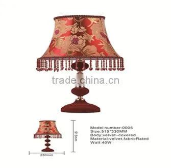 50cm height cheap table lamp&home decorative table lamp made in china