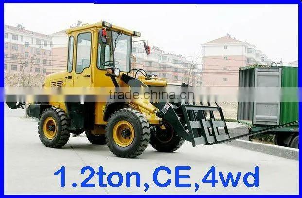 1ton mini loader with cabin load hydraulic,Japan YANMAR engine 34hp,hydraulic drive system,CE prove