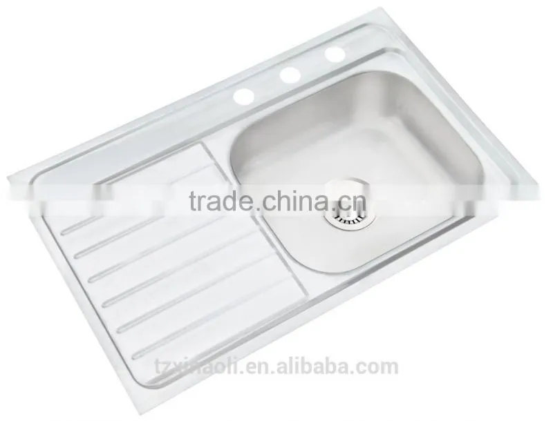 80*50 XAL8050DR stainless steel sink kitchen sink for south america