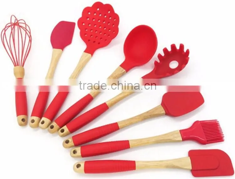 Silicone kitchen utensils 2016