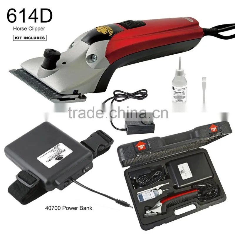 Professional Electric Cattle Horse Clipper and Power Bank