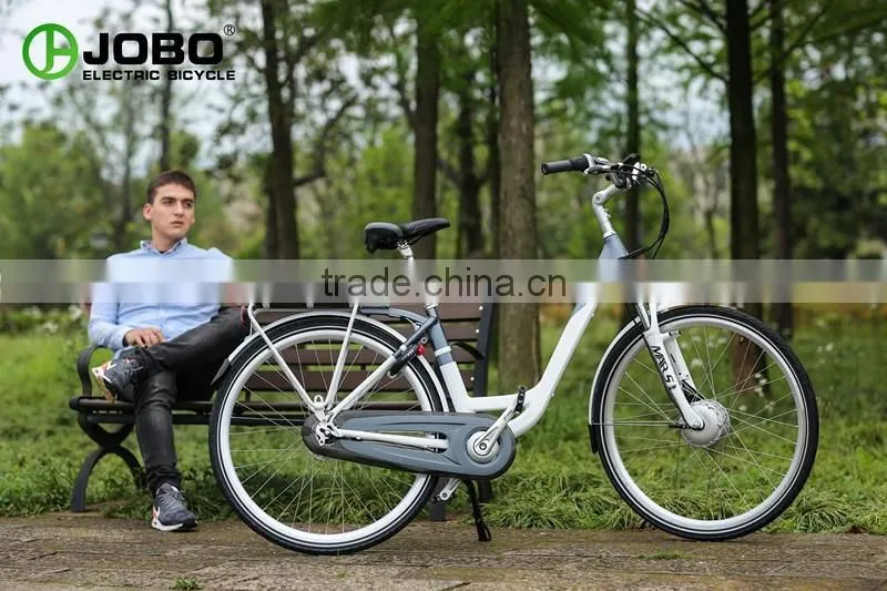 OEM manufacture 2016 new easy riding commuter lady model electric bike