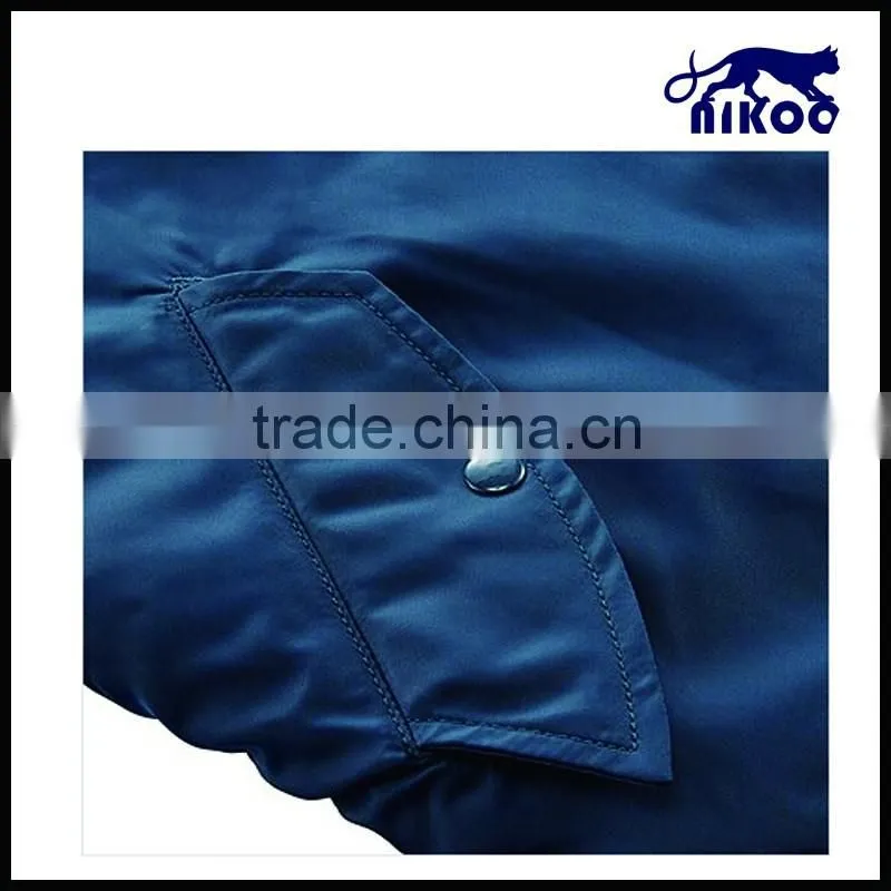 Custom Nylon Jacket, blank Nylon baseballJacket, Air Force pilots Jacket