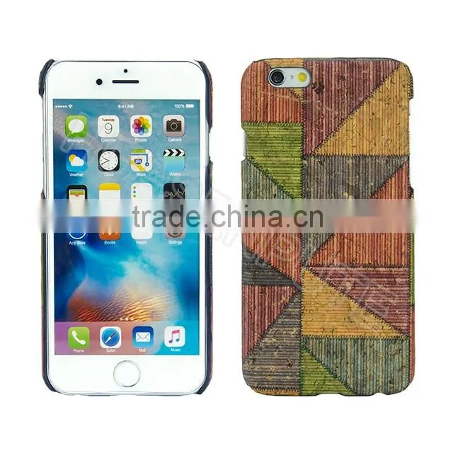 Fashional Geometric Wooden Phone Case for iPhone 6s Mobile Phone Case