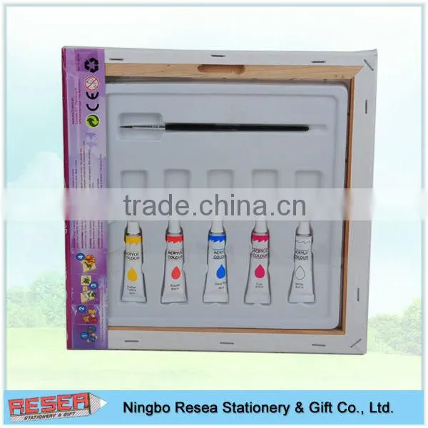 kids canvas painting set