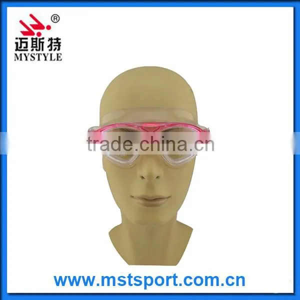 2016 New fashion large swimming mask goggles with comfortable gasket factory in China