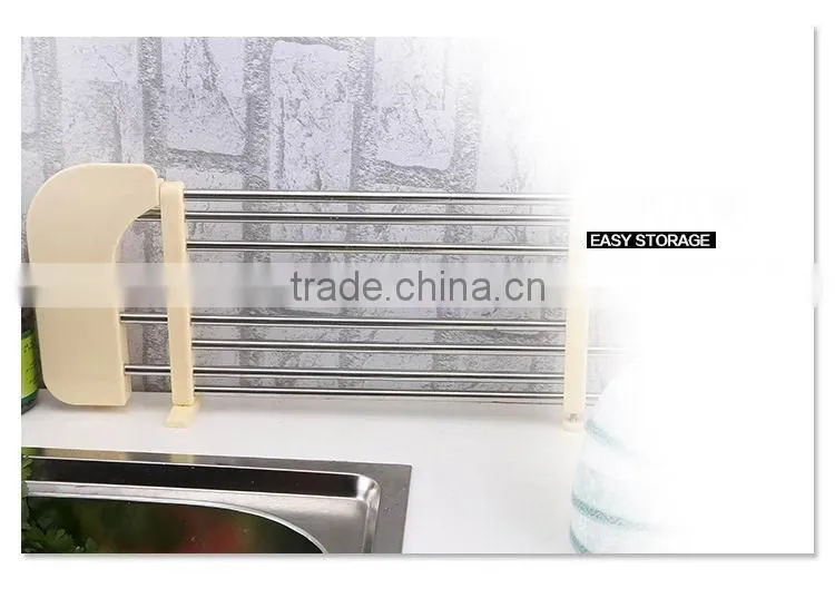 S/S+ABS 18*46*2 KITCHEN SINK DISH DRAINER