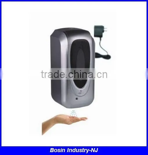 silver liquid spray sensor auto soap dispenser
