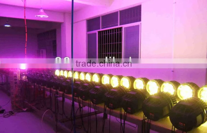 IP65 ZOOM led par 64 3 watts disco light par led