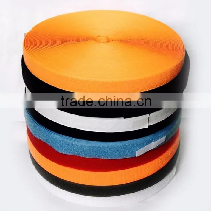 Factory prices colorful reusable magic tape hook and loop fastener straps