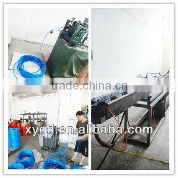 2016 Flexible high pressure PU air condition hose with brass fittings