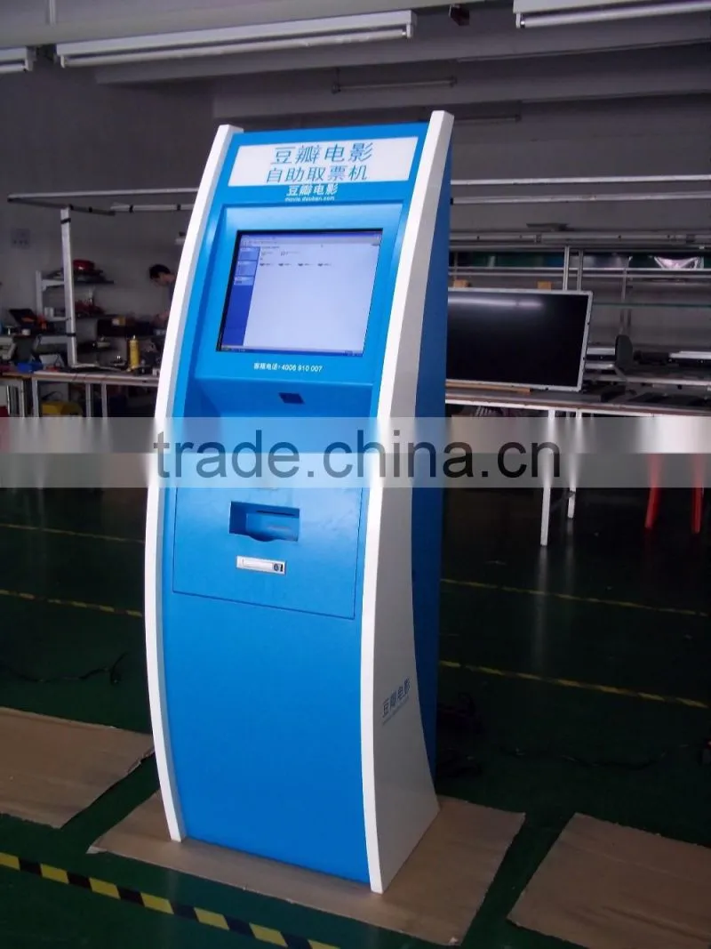 The cinema online self-service ticketing self-help collect the tickets self-service terminal kiosk