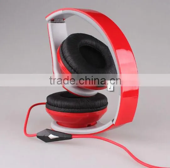 Hot selling colourful mp3 headset headphone foldable