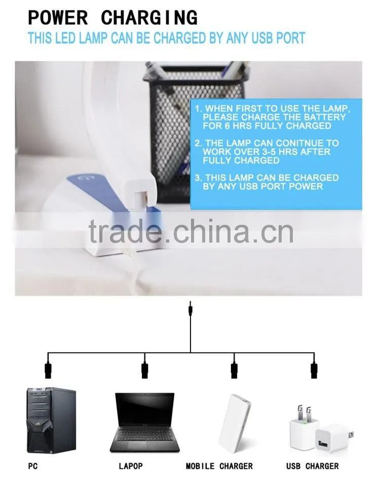 2016 new design reading lamp led lamp