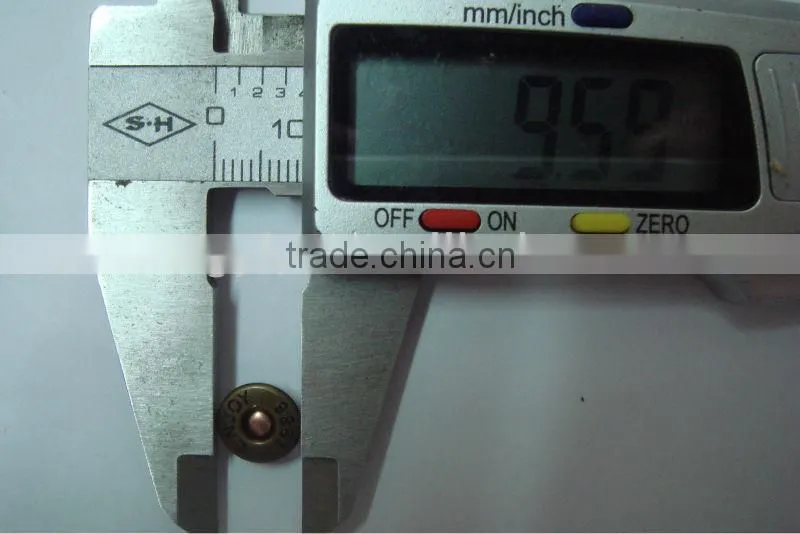 9.5mm hot used blind metal jeans rivet