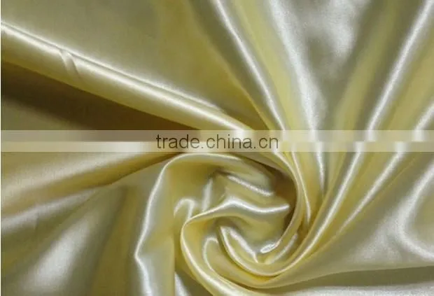 100% Polyester Shining Wholesale Satin Fabric