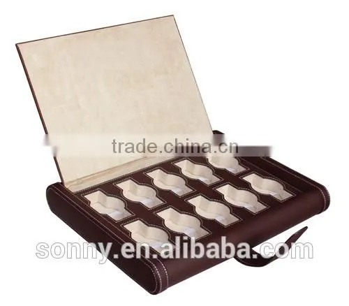 Leather Traval Watch Cases for Men