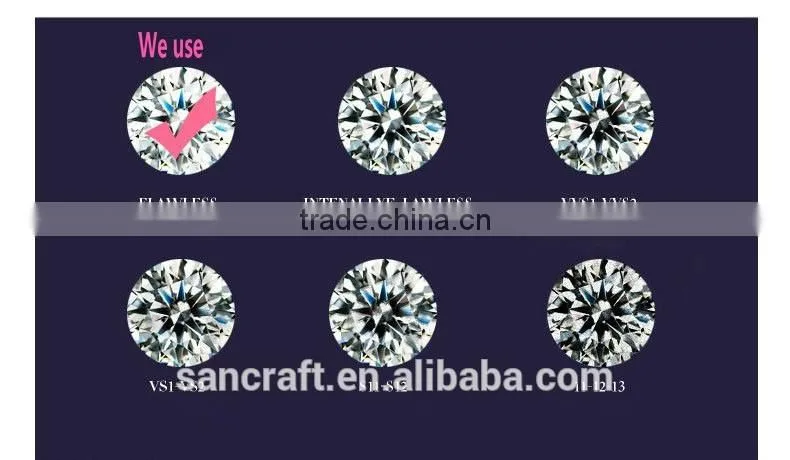 925 sterling silver american diamond necklace sets