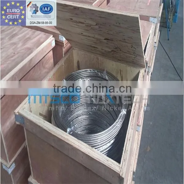 heat exchangers with stainless coil