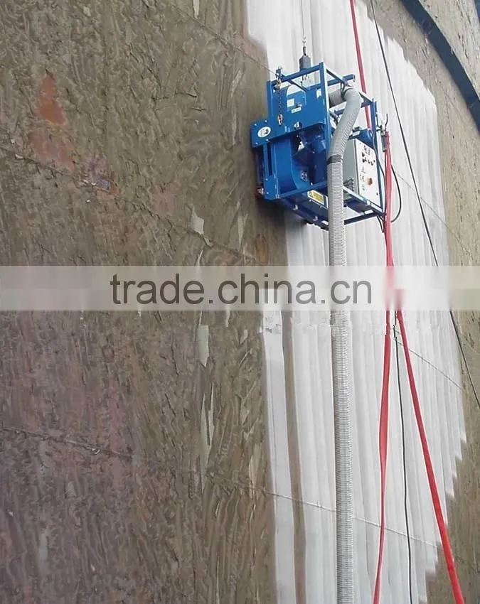 Vertical descaling machine pretreatment line