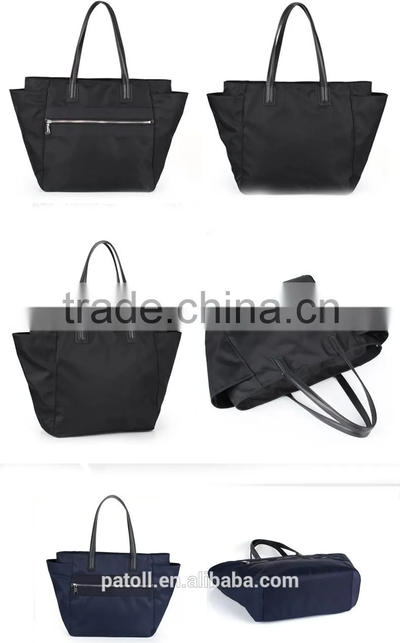 Fashion promotional standard size canvas tote bag