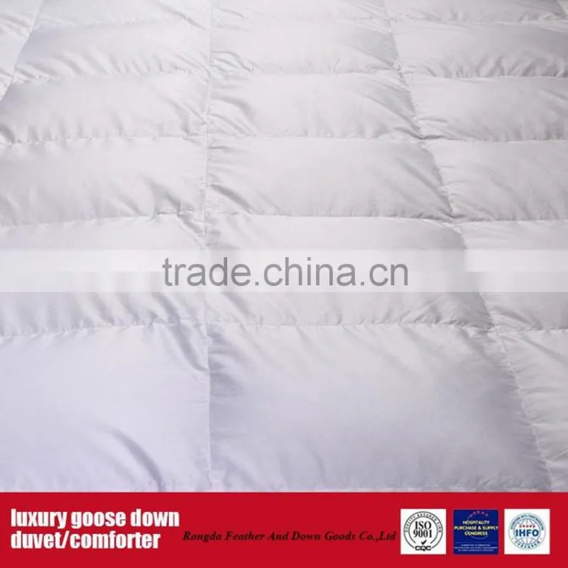 Down Proof Ticking Luxury Goose Down Duvet Goose Down Comforter