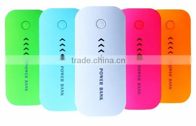 Colorful power bank external battery 4400mAh