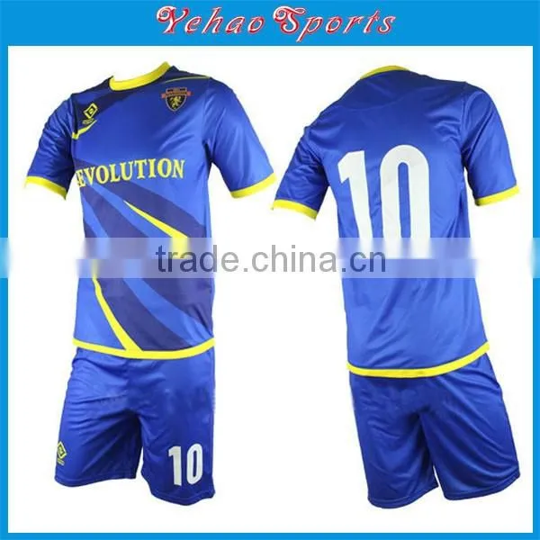 custom design soccer jersey
