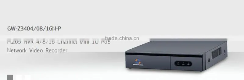 h.264 camera module 8 channel poe ip camera nvr