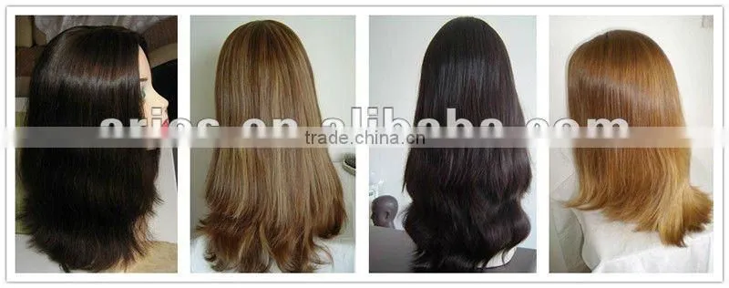 medium brown with highlights Human Kosher Remy Wig