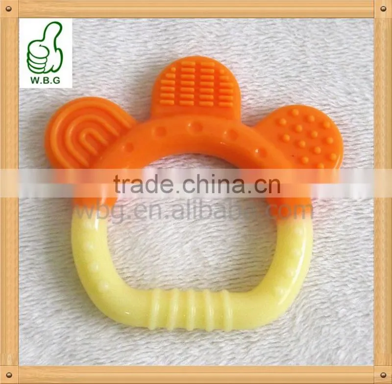 Baby Rattle And silicone baby teether