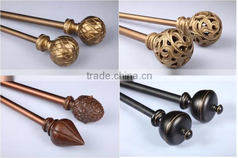 Home Decor Black Classic Ball Bed Finials