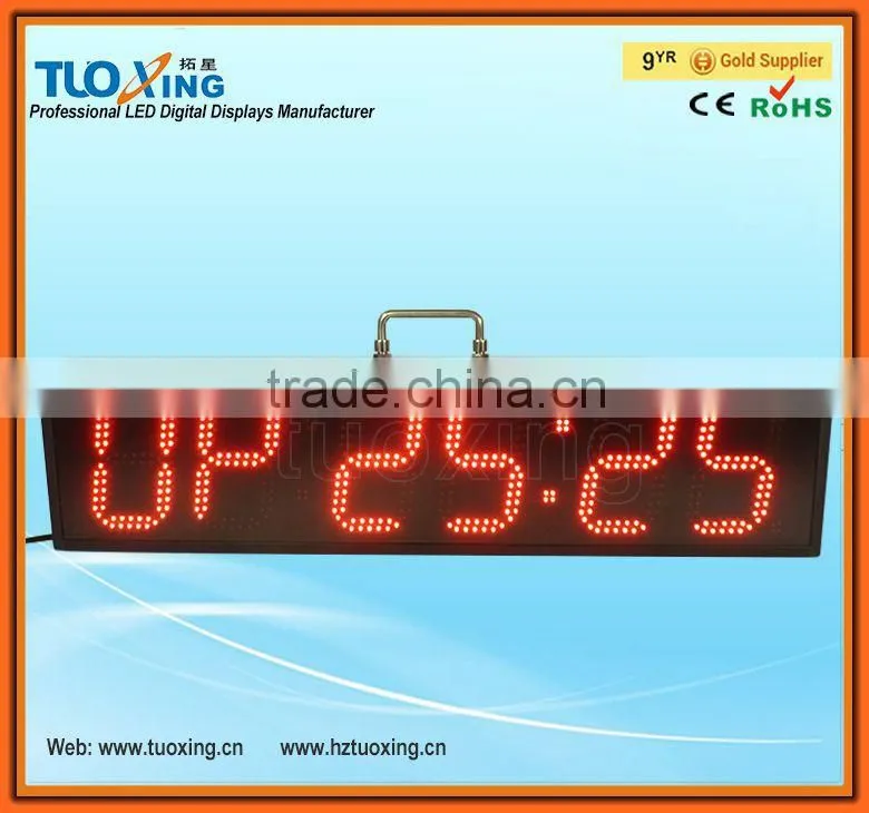 High quality 4 inch 6 digit LED Digital 220 volt timer switch