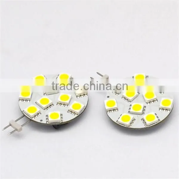CE SAA UL DC12V 1.5w LED G4/G6.35 light lamp (diameter 25mm)