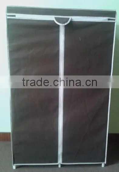 2015 High quality bedroom fabric wardrobe design