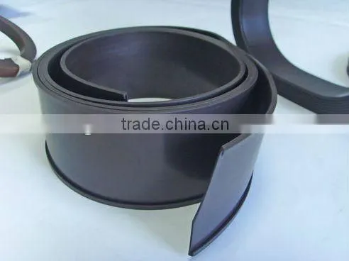 rubber magnetic profile,magnetic profiles 50mm width,c channel profile,extruded rubber strip,profile label holder